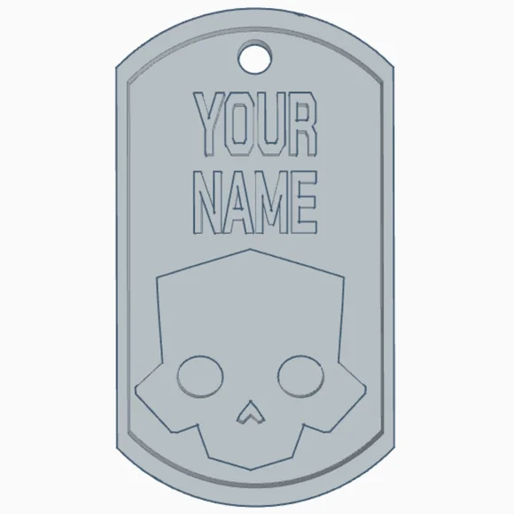 Helldivers Custom Dog Tag - Picture 8 of 9